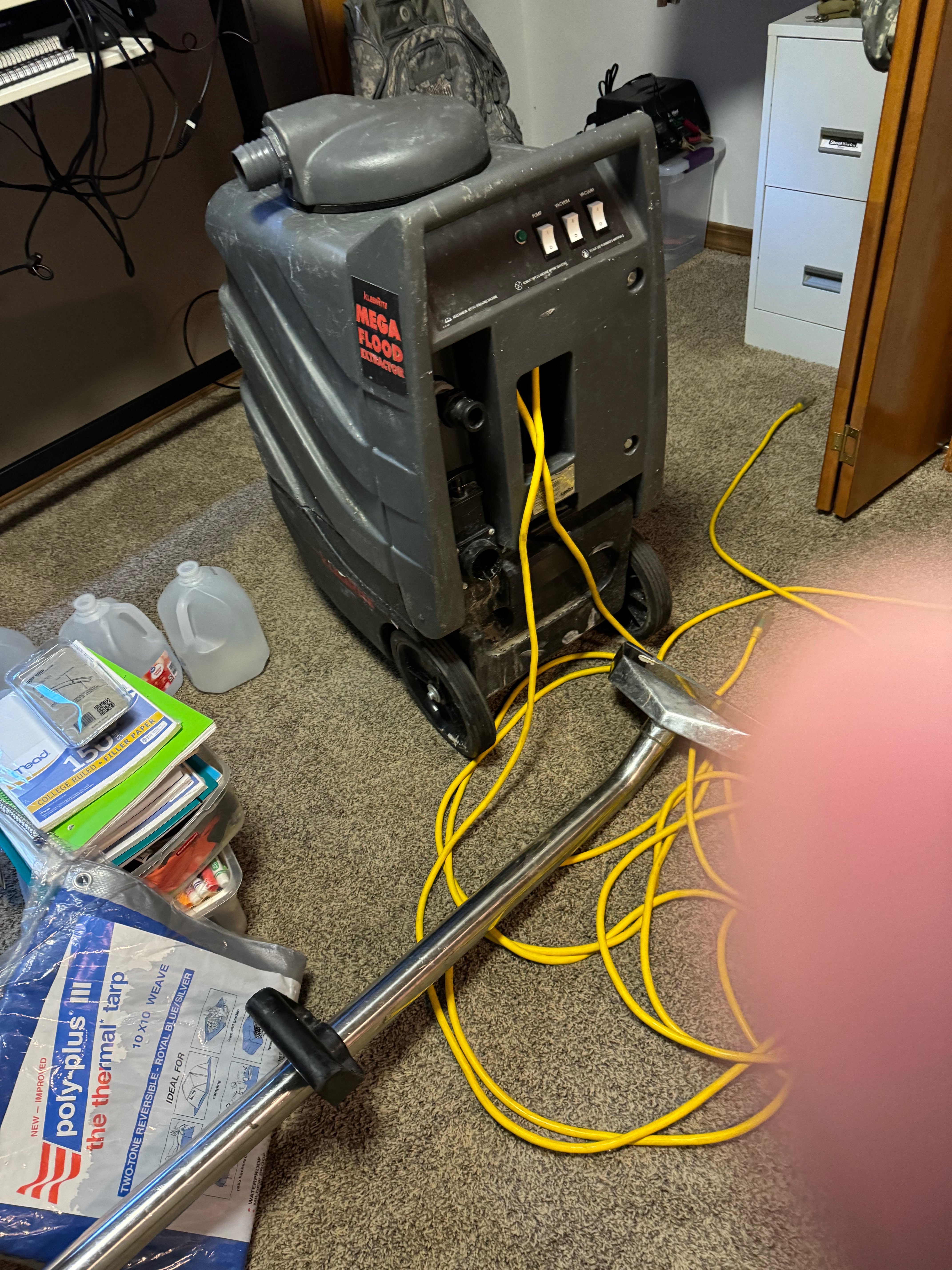 Commercial water extraction equipment deployed in Royalton, MN